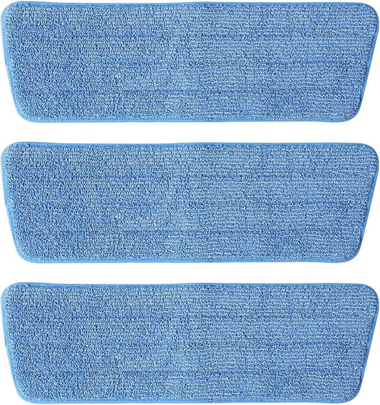 3 Pack Microfiber Mop Pads, Mop Replacement Pads Refills Floor Spray Mop Pads by Unknown