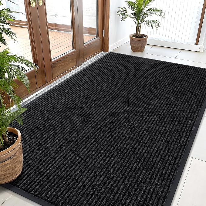 OLANLY Front Door Mat Indoor Outdoor Entrance, Waterproof Heavy Duty Doormat by OLANLY