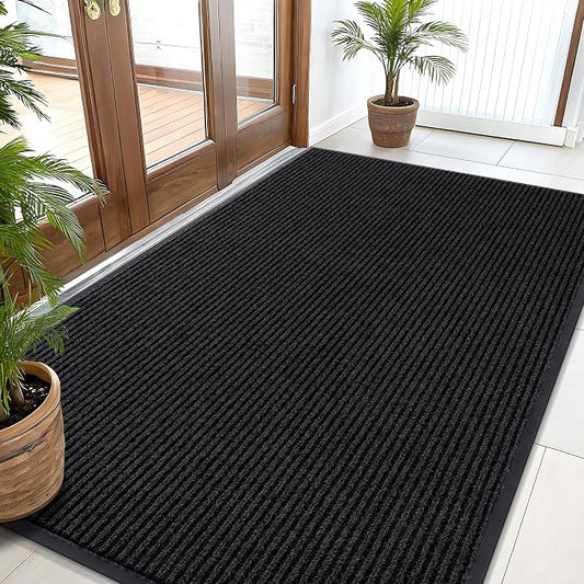 OLANLY Front Door Mat Indoor Outdoor Entrance, Waterproof Heavy Duty Doormat by OLANLY