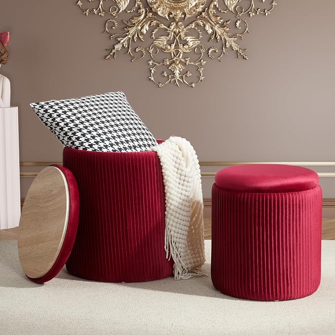 Royal Windsor Round Ottoman by RoyalWindsor