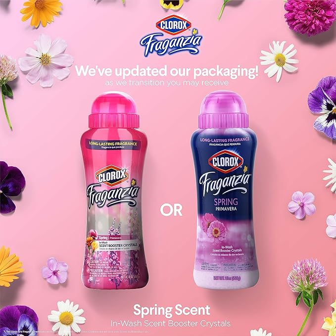 Clorox Fraganzia Laundry Scent Booster Crystals in Spring Scent - Image 2