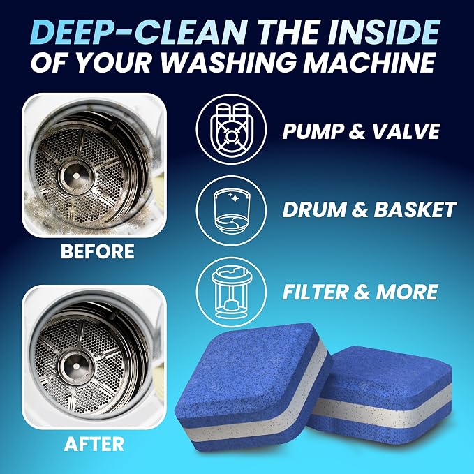 Washing Machine Cleaner Tablets - Image 2