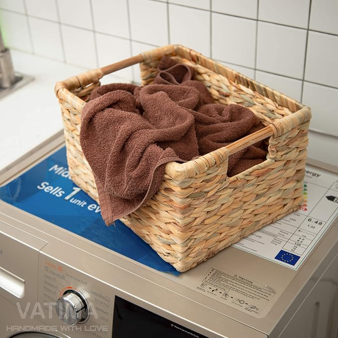 Large Wicker Basket Rectangular