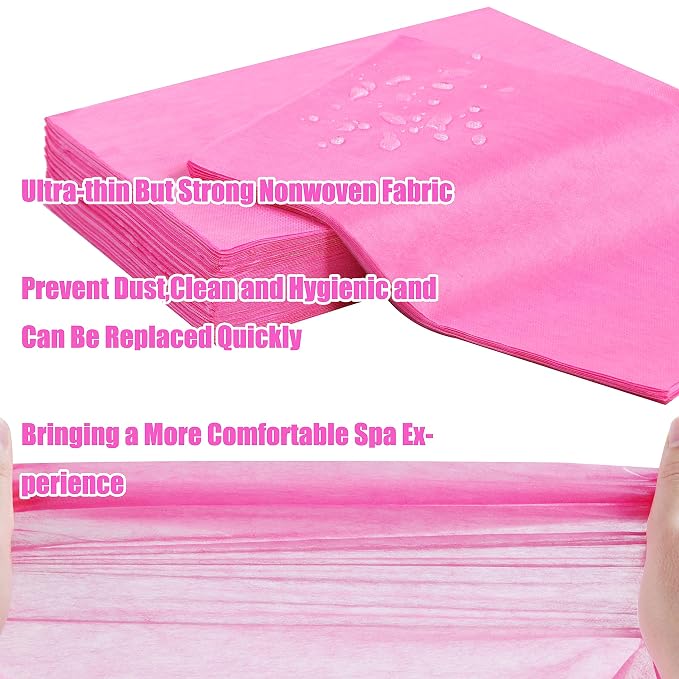 Disposable Bed Sheets for Massage Table 100 Pcs 31" x 71" Waterproof Massage - Image 5