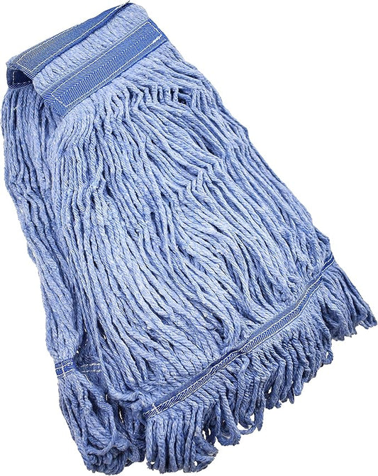 Mop Head Replacement Commercial Heavy Duty String Blue Wet Mop Heads by NIUBEE