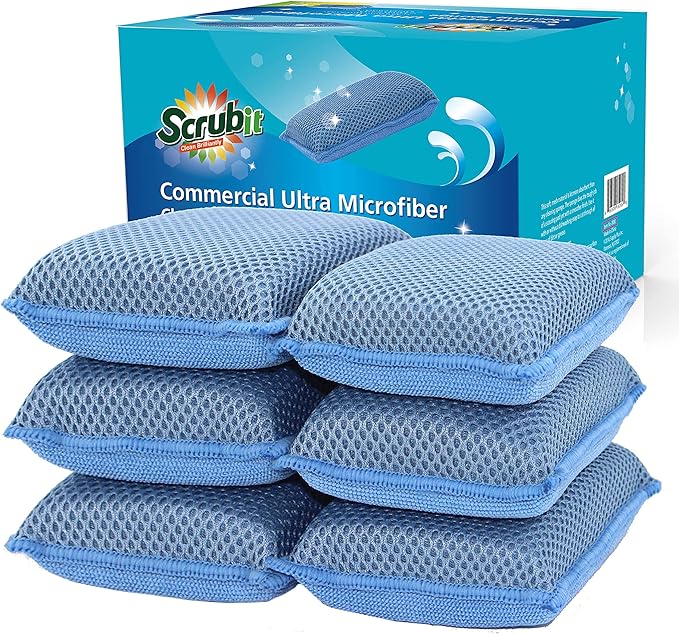Miracle Microfiber Kitchen Sponge by Scrub-It - Image 8