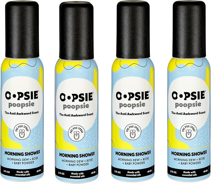 OOPSIE POOPSIE - Morning Shower - Before & After You Go Toilet Spray 2oz - - Image 6