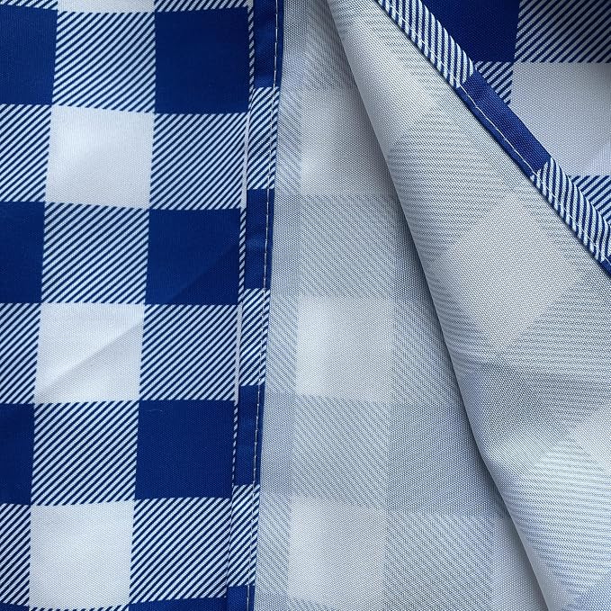 Waterproof Plaid Tablecloth Fabric - Image 9