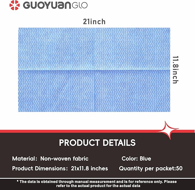 Disposable Dish Cloths Disposable Cleaning Towels Heavy Duty Reusable Cleaning - Image 2