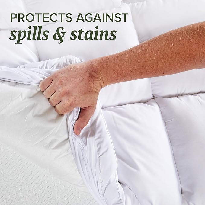 Beckham Hotel Collection Full Size Hybrid Mattress Protector & Pad - Image 6