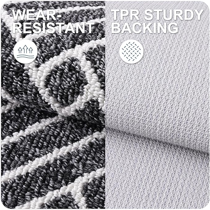 OLANLY Indoor Door Mat, 40x32 Inch, Dirt Resistant and Absorbent, Non-Slip - Image 3