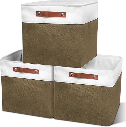 11in Open Fabric Storage Basket by EITMOW