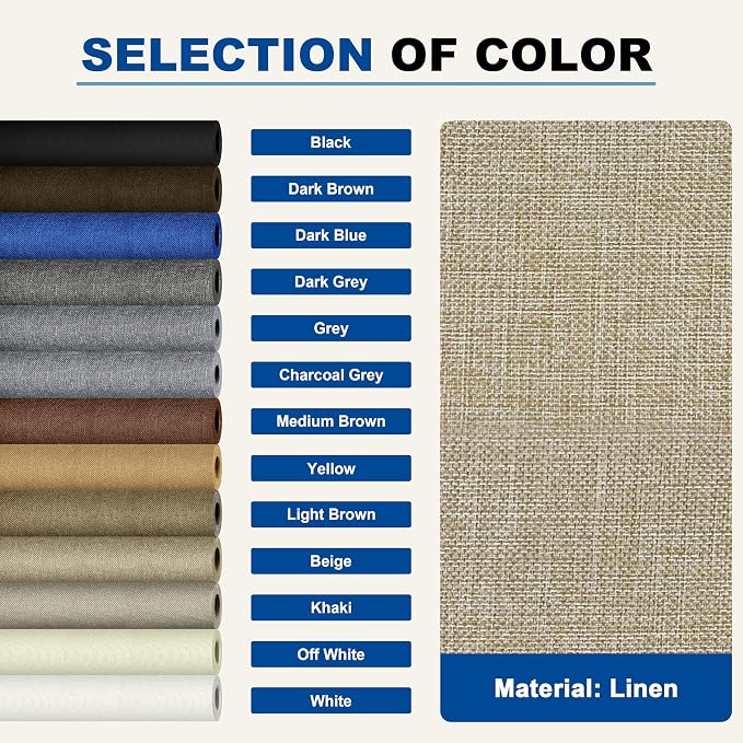 KING MOUNTAIN Linen Repair Patches, Self-Adhesive Fabric Patches, 4 X 63 inch - Image 5