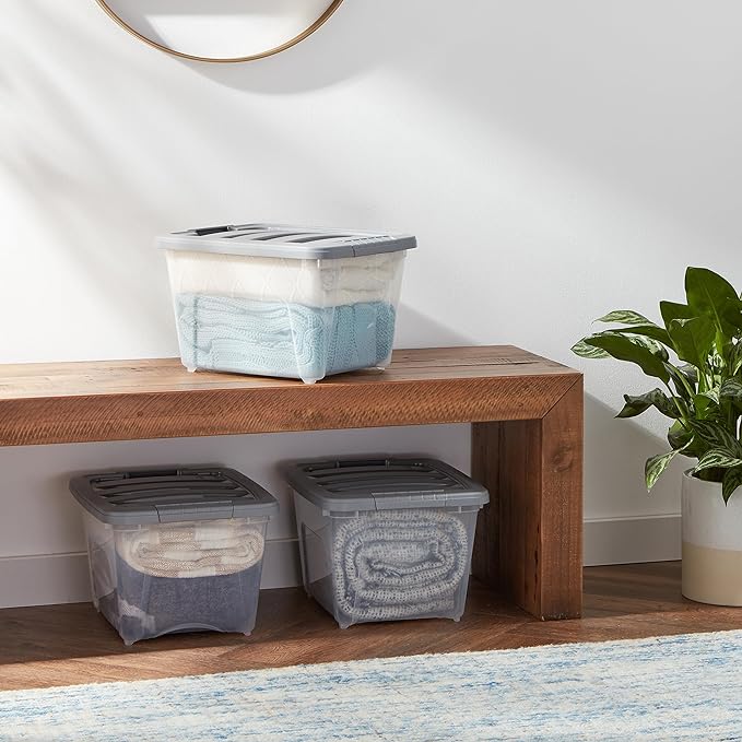 Amazon Basics Plastic Storage Containers - Image 7
