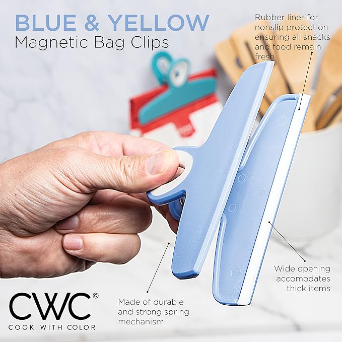 COOK WITH COLOR Bag Clips - Image 2