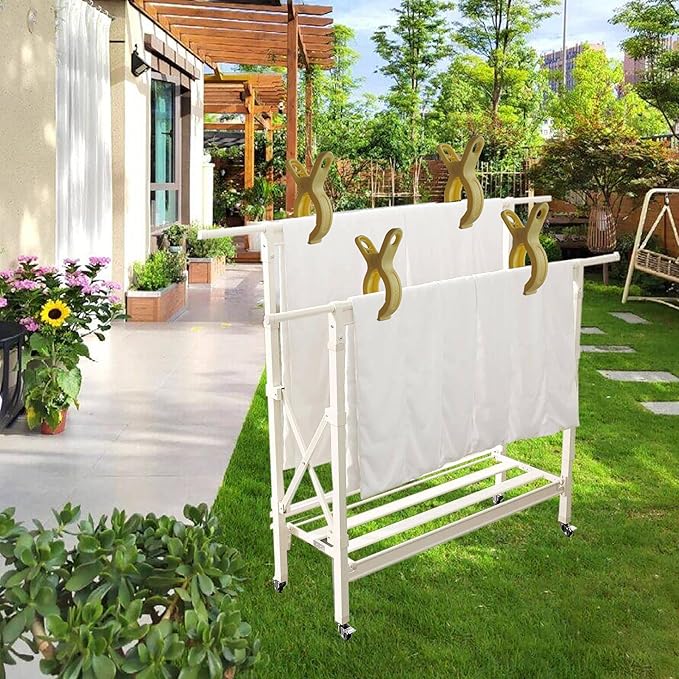 Plastic Clothes Pins Spring Clips Heavy Duty Laundry Clothespins Beach Towel - Image 3