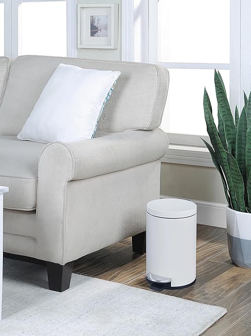 SunnyPoint 4.5 Liter Small Round Trash Can - Image 3