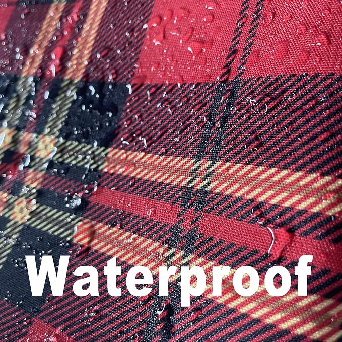 Waterproof Tartan Checkered Tablecloth Fabric - Image 2