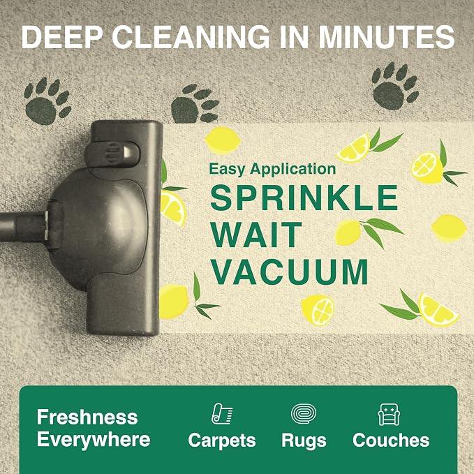 Good Natured Brand | Carpet Deodorizer & Freshener Powder | 47 oz Pet Odor - Image 5