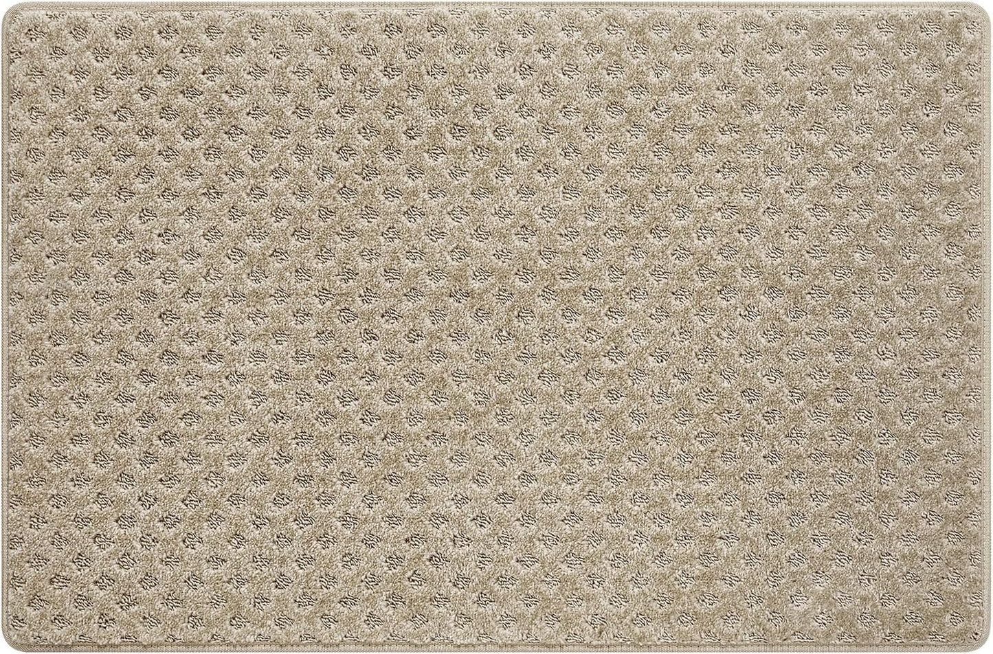 PURE ERA 2x3 Feet Area Rug Carpet Stair Landing Mat Landing Rug | Small Rug Tape Free Self Adhesive Non Slip, Indoor Doormat Floor Mat for Stairs Kitchen Entryway, Rug Washable and Reusable