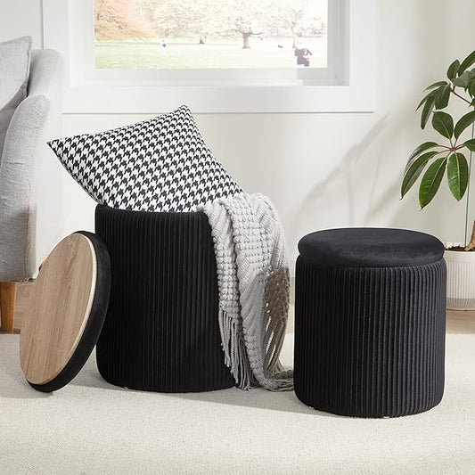 Royal Windsor Round Ottoman by RoyalWindsor