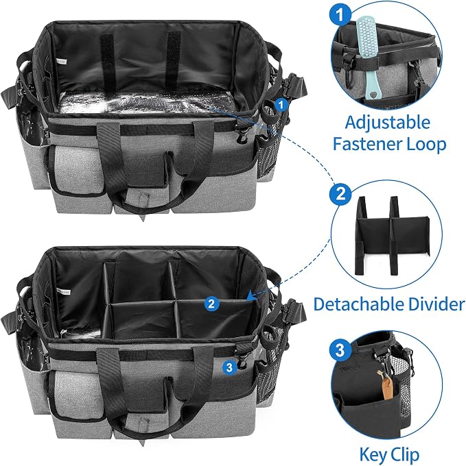 LoDrid Large Wearable Cleaning Caddy Bag - Image 3
