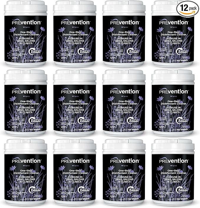 Prevention All Purpose Disinfectant Wipes – Cleaning Wipes Canister, Bulk by Prevention