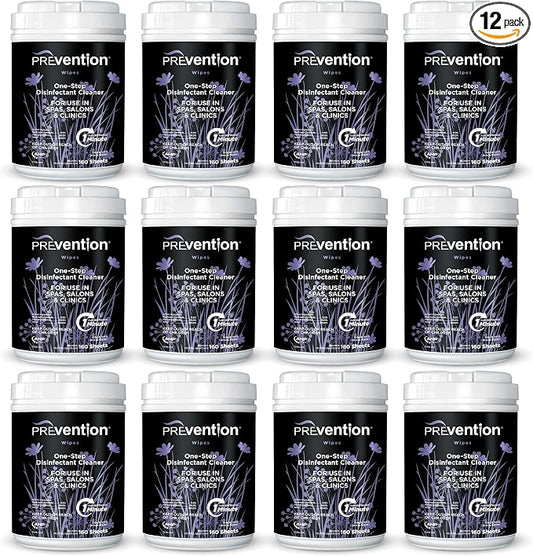 Prevention All Purpose Disinfectant Wipes – Cleaning Wipes Canister, Bulk by Prevention