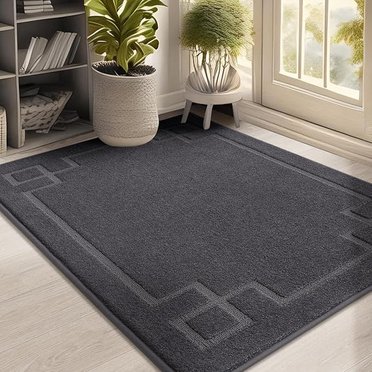 BEQHAUSE Door Mat 32" x 48", Non-Slip Door Mats Indoor Entryway Rugs Washable by BEQHAUSE