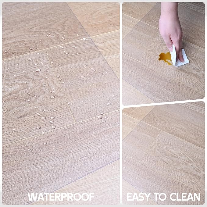 Office Chair Mat for Hardwood Floor, Easy Glide, Protects Hard Surfaces from - Image 6