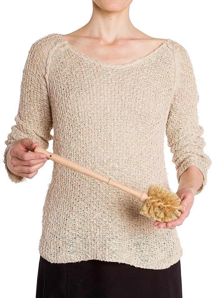 REDECKER Stiff Union Fiber Toilet Brush - Image 3