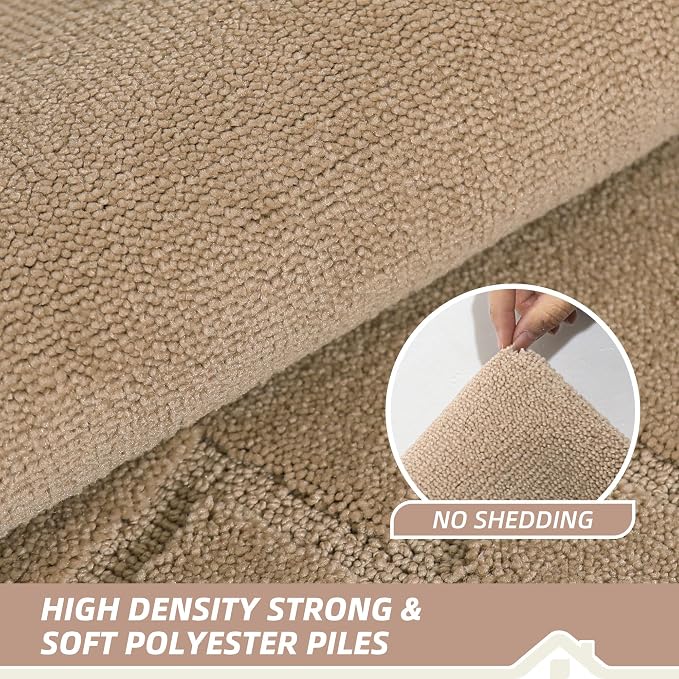 BEQHAUSE Door Mat 32" x 48", Non-Slip Door Mats Indoor Entryway Rugs Washable - Image 8