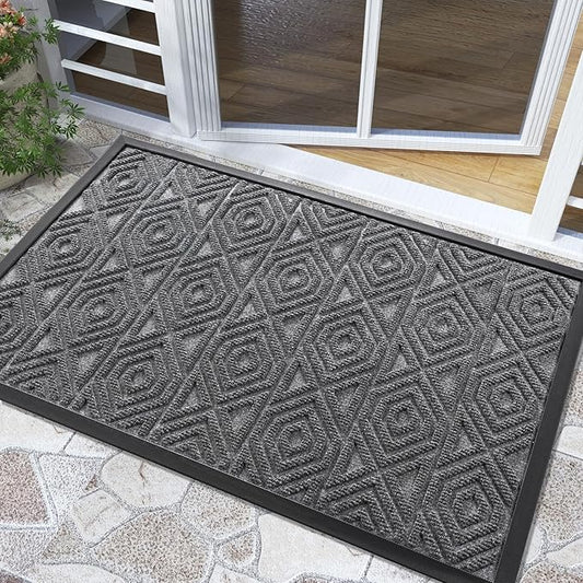 Yimobra Door Mat, Outdoor Indoor Entrance Welcome Mat, Heavy Entry Front Door by Yimobra