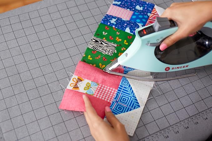 SINGER SteamCraft Plus Digital Display Iron, Five Fabric Settings, OnPoint Tip - Image 8