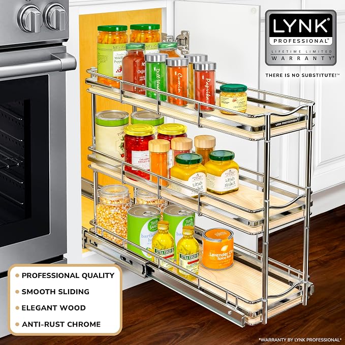 LYNK PROFESSIONAL® Élite™ Pull Out Spice Rack Organizer - Image 2