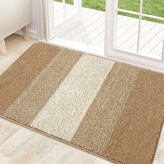 Kitinjoy Indoor Outdoor Door Mat, 32x20 Non-Slip Absorbent Dirt Trapper by Kitinjoy
