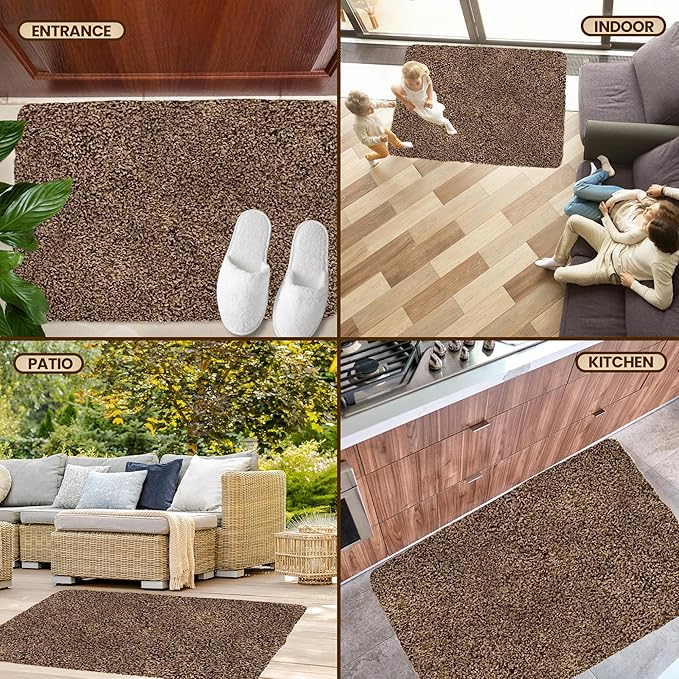 Premium Microfiber Indoor Door Mat – 32"x48" Washable Entry Mat, Waterproof - Image 7