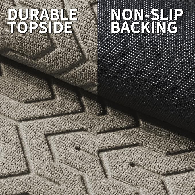 Yimobra Large Door Mat Outside Entrance 47x32, Waterproof Heavy Duty Outdoor - Image 4