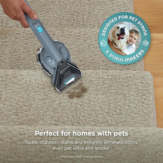 Shark StainStriker Portable Carpet Upholstery & Area Rug Cleaner, Bonus XL Tool - Image 6