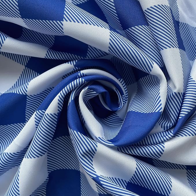 Waterproof Plaid Tablecloth Fabric - Image 4