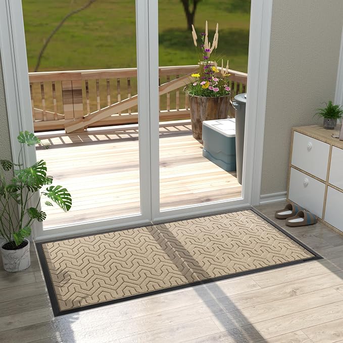 Yimobra Large Door Mat Outside Entrance 47x24, Waterproof Heavy Duty Outdoor - Image 7