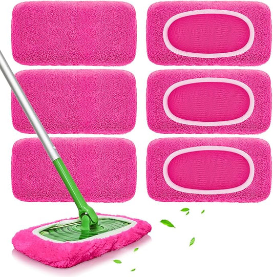 Reusable Mop Pads fit Swiffer Sweeper Mop by LOVECO