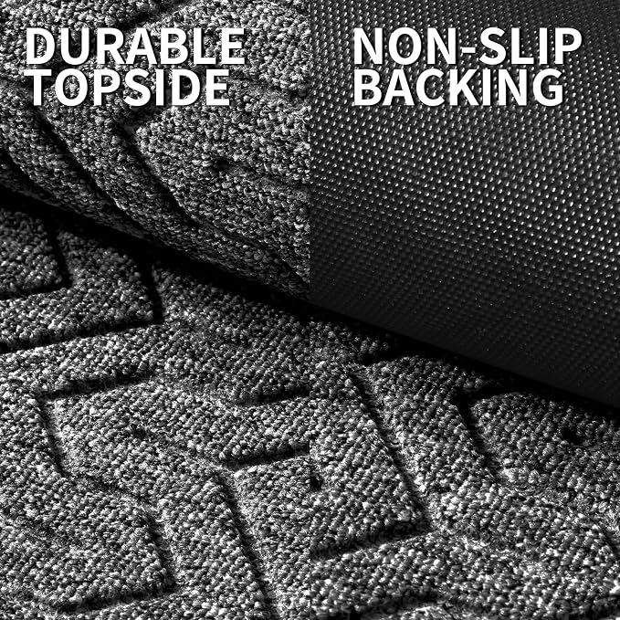 Yimobra Large Door Mat Outside Entrance 36x24, Waterproof Heavy Duty Outdoor - Image 4