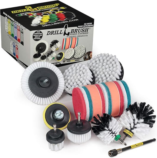 Drill Brush Power Scrubber by Useful Products by Drillbrush