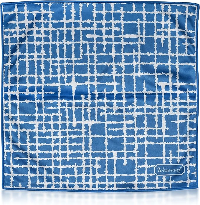 WESERWEF Design Microfiber Glasses Cleaning Cloth – Premium Cleaning Cloth by WESERWEF%C2%AE