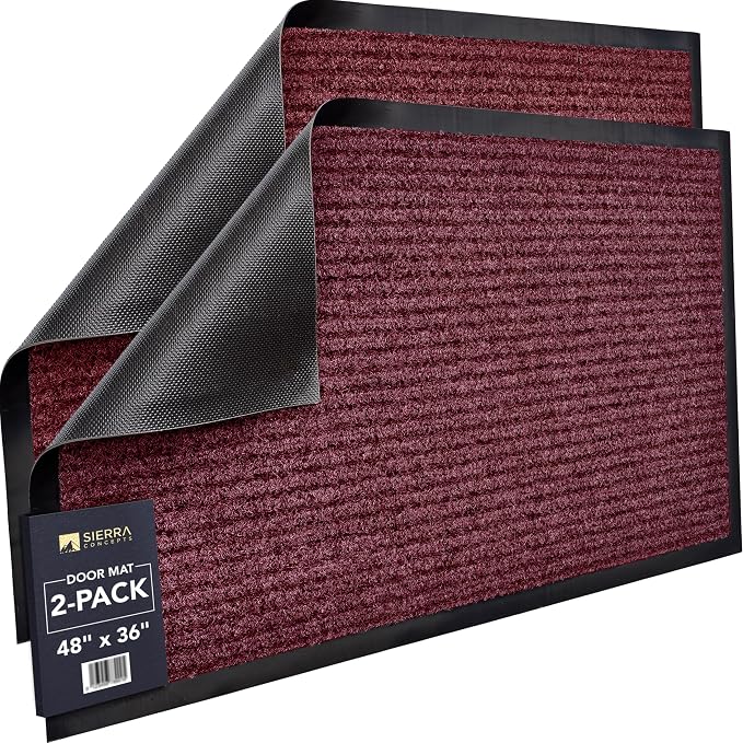 Sierra Concepts Front Door Mat X-Large Welcome Floor Mats by SierraConcepts