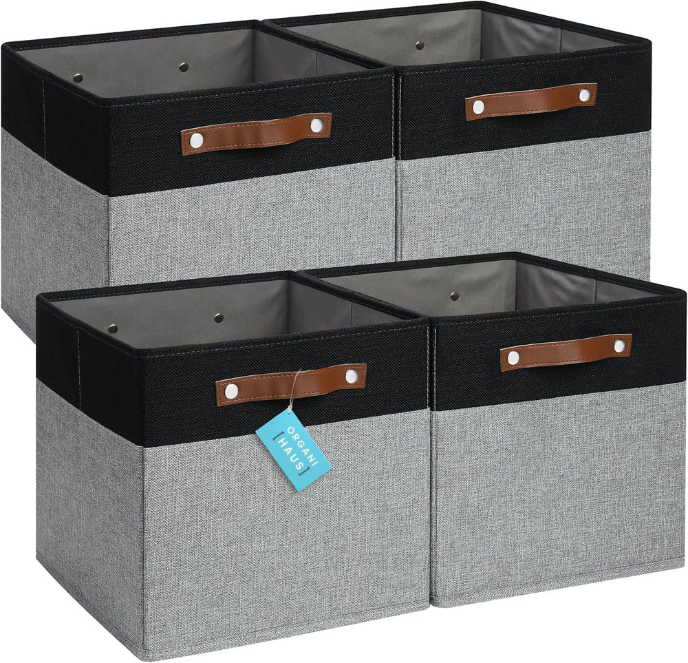 OrganiHaus 12x12 Fabric Storage Bins