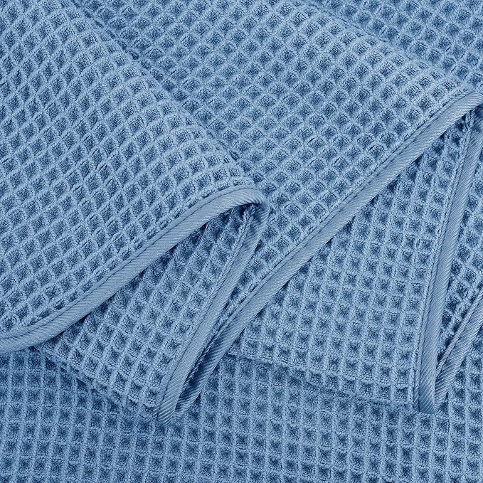 POLYTE Microfiber Oversize Quick Dry Lint Free Bath Towel, 60 x 30 in, 4 Pack - Image 4