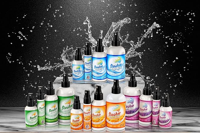 Flushie Pre-Toilet Spray for Poop Travel Size Toiletries Bathroom Spray for - Image 5