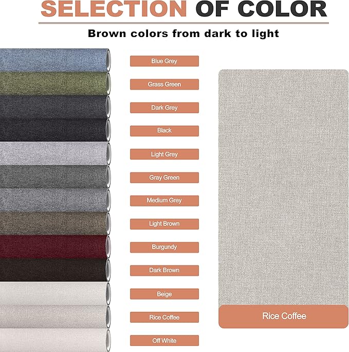 Fine Linen Repair Patches, Self-Adhesive Linen Fabric Patches, 12X40 inch Extra - Image 4